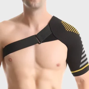 Adjustable Shoulder Support Brace Sports Compression Wrap Breathable Elasticity Surrounding