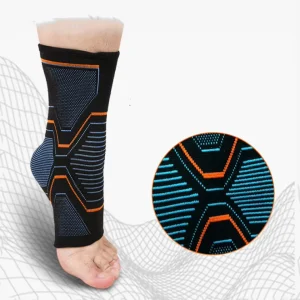 Adjustable Spandex Ankle Support Brace for Basketball Durable Eco Friendly Comprehensive Protection Unisex Adult Sizes