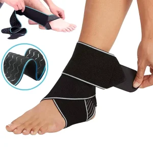 Adjustable Sports Ankle Brace Support Injury Lace up Compression Ankle Brace