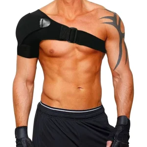 Adjustable Sports Shoulder Pads Fitness Strain Protection Pressure Protection Left and Right Shoulder Pads