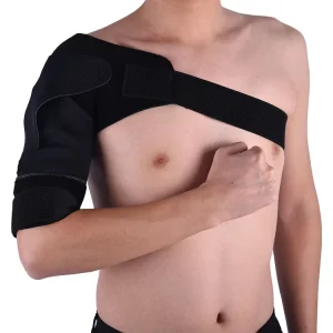 Adjustable Sports Shoulder Protector Comfortable Neoprene Support Brace Eco Friendly Quick Dry Breathable for Men