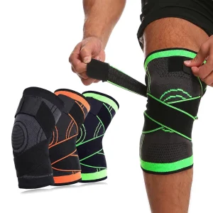Adjustable Strap Knee Brace Knee Support Brace with Belt Protective Support Brace
