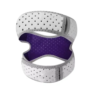 Adjustable Strap Silicone Sports Knee Support Pad Flexible Patella Brace Elbow Pads Compression Protective Gear