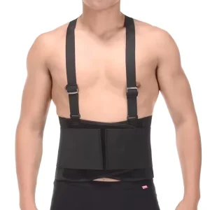 Adjustable Straps Breathable Non Skid Waist Support Belt Lumbar Support Lower Back Brace Back Pain Relief Sport Protection