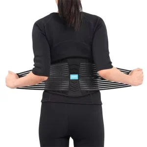 Adjustable Straps Lumbar Waist Support Belt Durable & Comfortable Sports Support for Summer & Spring