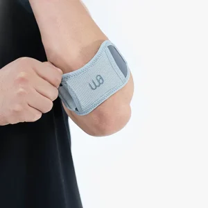 Adjustable Tennis Elbow Strap With Shock Absorbing Rubber Pad For Tendonitis Pain Relief And Support
