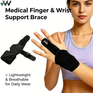 Adjustable Thumb Straighten Brace Pain Relief Finger Splint for Sprain Dislocation Fracture Men Women