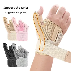 Adjustable Thumb Wrist Tendon Support Brace Glove Wrist Sprain Injury Orthopedic Wrist Guard Compression Tendon Stabilizer Strap