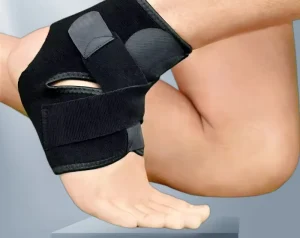 Adjustable Unisex Ankle Wrap Compression Support Sports Ankle Guard Breathable Polyester Ankle Brace Hiking Protector