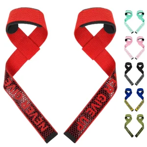 Adjustable Unisex Gym Bodybuilding Wrist Workout Weight Lifting Straps Heavy Duty Protection