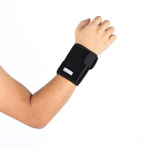 Adjustable Wrist Brace with Spring Support Breathable Compression Guard for Sports Fitness
