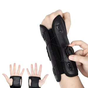 Adjustable Wrist Stabilizer with Support Splint Breathable Wrist Guard for Injury Recovery and Daily Use