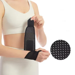 Adjustable Wrist Support Brace for Carpal Tunnel Tendonitis Relief Breathable Mesh Wrist Wrap for Pain Relief Mouse Hand