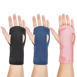Adjustable Wrist Support Sleeve Guard Breathable Comfortable Compression Hand Thumb Spica Splint Wrist Protection