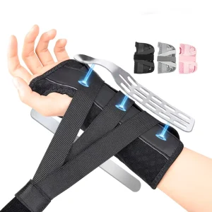 Adjustable Wrist Support Splint with Wrap Bandage