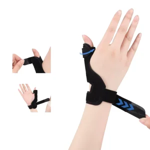 Adjustable Wrist Thumb Support Brace Breathable Hand Guard with Aluminum Plate for Sports Sprain Relief