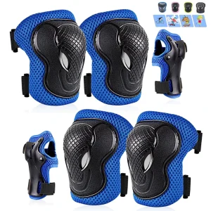 Adjustment Motorcycle Cycling Knee Protection Sport Kids Anti Fall Protective Gear Knee and Elbow Pads