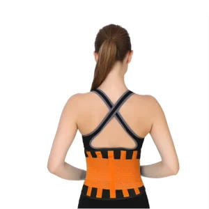 Adult Back Brace Back Belly Brace Breathable Waist Lumbar Lower Back Support Belt for Men Women