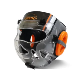 Adult Boxing Full Face Head Guard with Mask