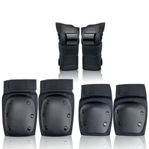 Adult Child Skating Protective Gear Breathable Elbow Knee Pads Wrist Guard Skiing Cycling Skateboard Anti slip Protector