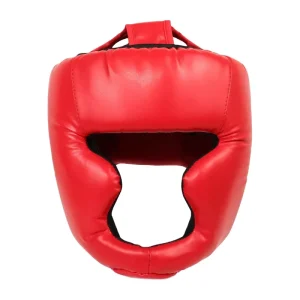 Adult Children’s PU Head Protectors Protective Helmet Headgear for Taekwondo Boxing Training Men’s Women’s Thickened Cover