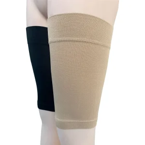 Adult Daily Care Fitness Leg Compression Thigh Support Sleeves with Shock Absorption Muscle Stabilizer Sport Protection Function