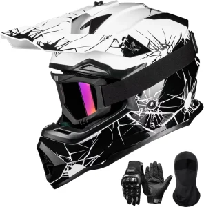 Adult Dirt Bike Helmets Men Women Motocross ATV Off Road Helmet