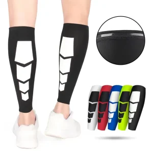Adult Kids Sports Protector Custom Football Shin Guard Compression Breathable Non Slip Support Calf
