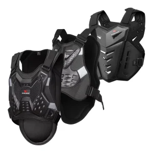 Adult Motorcycle Dirt Bike Body Armor Protective Gear Chest Back Protector Armor Vest for Motocross Skating