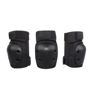 Adult Protective Gear Set for Skateboard Cycle Scooter CE Certified Hard Shell Knee Elbow Wrist Guards Adjustable