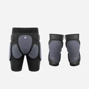 Adult Skiing Skating Cycling Adjustable Breathable Hip Knee Protector Pad Anti Fall Shock Absorbing Sports Safety for Men Women