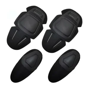 Adult Sports Tactical Nylon Protective Gear Set Cycling Sports Knee Elbow Pad Personal Defense Equipment