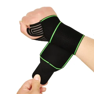 Adult Universal Polyester Nylon Wrist Brace for Wrist Support During Weightlifting in Gym YX20250909001