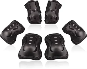 Adult and Kid Knee Elbow Pads Sports Riding Helmet Wrist Guard 6PCS Sports Safety Protector Skate Protective Gear