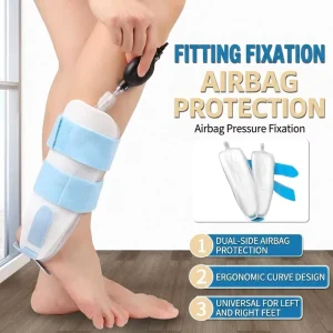 Air and Gel Sprains Brace with Cold Therapy Compression Post Op Fracture Support Controlled Ankle Motion Walker Walking Brace