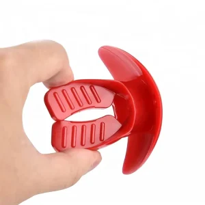 Airflow Mouth Guard Mouth Piece American Football Sports Offers Lip Protection With Helmet Strap HC-M018