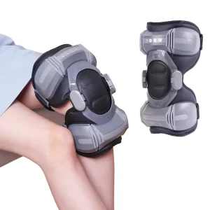 Alphay 4 in 1 Air Pressure Electric Shiatsu Knee Massager With Heat And Vibration For Blood Flow Circulation