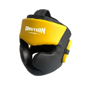 Angtian Factory Custom Classic Face Protector HeadGear Boxing MMA Head Guard