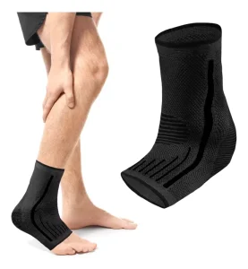 Ankle Brace Compression Support Sleeve for Plantar Fasciitis Foot and Ankle Swelling Achilles Tendon Joint Pain Injury Recovery
