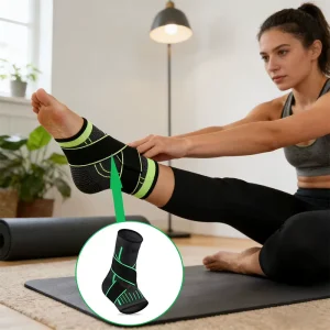 Ankle Brace Elastic Breathable Sports Bandage Compression Anti sprain Professional Protection Arthritis Support Hospital Grade