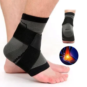 Ankle Brace Injury Recovery Ankle Compression Support Sleeve Men Women Foot Heel Wrap Foot Stabilizer
