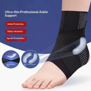 Ankle Brace Protector SBR Material Professional Sports Support Adults Rehabilitation Prevention Sprains Joint Recovery Sports