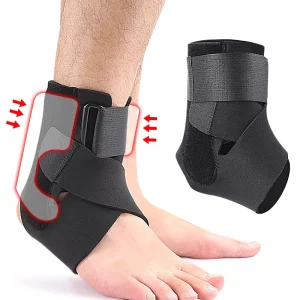 Ankle Brace for Sports Outdoor Cycling Basketball Badminton Stabilizing Support Compression Strap Foot Ankle Protection