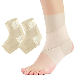Ankle Brace for Women Men and Kids Adjustable Ankle Support Brace for Sprained Ankle Compression Ankle Brace Sleeve Wrap