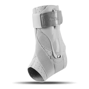 Ankle Brace with Compression Straps and Elastic Foot Sleeve Ankle Protector with Steel Plate for Fitness Sports
