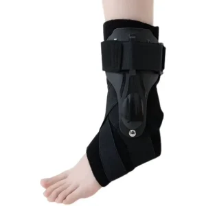 Ankle Brace with Stabilizers Cross Belt Ankle Supporter Fixed Ankle Protection Heel Support for Sports