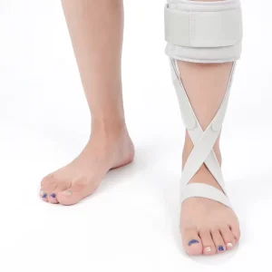 Ankle Foot Orthosis AFO Brace Leaf Splint Support Drop Foot Orthosis for Ankle Foot Orthotics Strap Health Care Hospital Use
