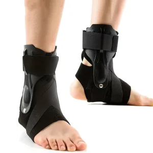 Ankle Joint Brace Adjustable Straps Foot Protector Arthritis Injury Ankle Orthopedic Support Wrap Sport Ankle Support Brace