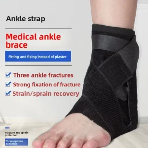 Ankle Joint Fixation Brace Foot Varus Orthosis Shoes Foot Support Foot Drop Orthosis Ankle Protection Stroke Hemiplegia