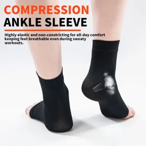 Ankle Sleeve Socks Compression Sleeve Elastic Nylon Medical Foot Care Sports Ankle Brace Support Socks